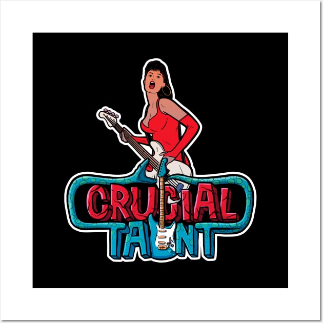 Cassandra and Crucial Taunt Wall Art by Baddest Shirt Co.